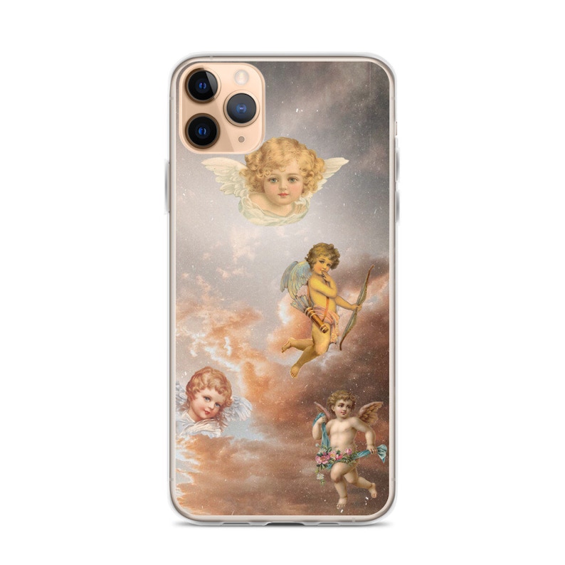 Cherub iPhone Case, Angels iPhone Case, Baby Angel iPhone Case, Angel iPhone Case, Babie Angel iPhone Case, iPhone 11 Case image 1