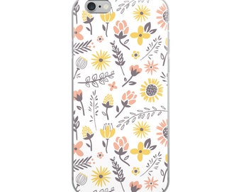 Floral iPhone Case , Floral Phone case, Flowers iPhone Case, iphone xr case, iphone xs max case, iphone 8 case, iphone 7 case, iphone 8 plus