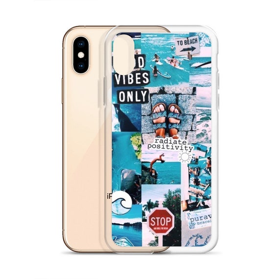 Good Vibes iPhone Case Aesthetic Phone Case Collage iPhone Case