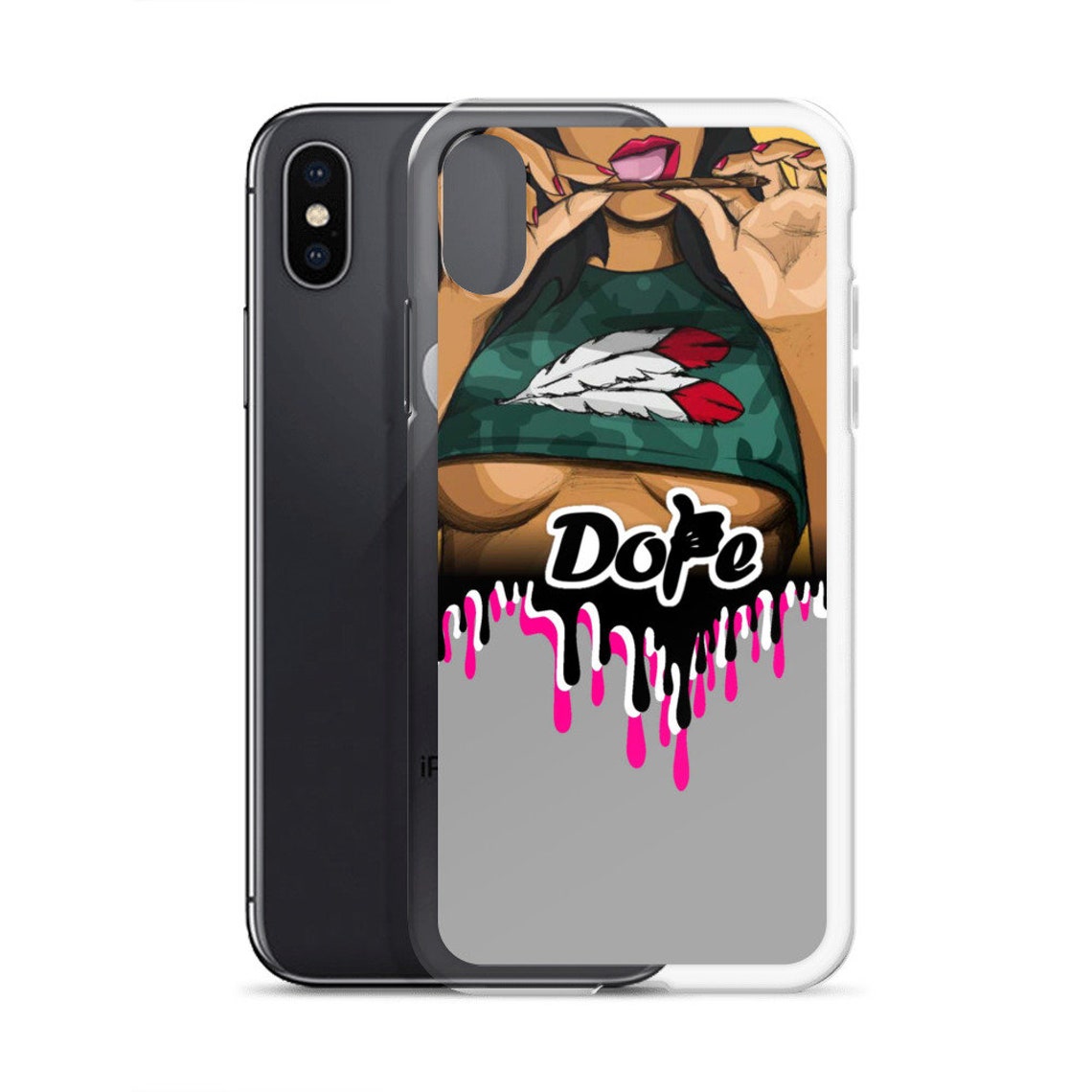 Dope Iphone Case Weed Iphone Case Girls Iphone Case Gang Etsy Denmark