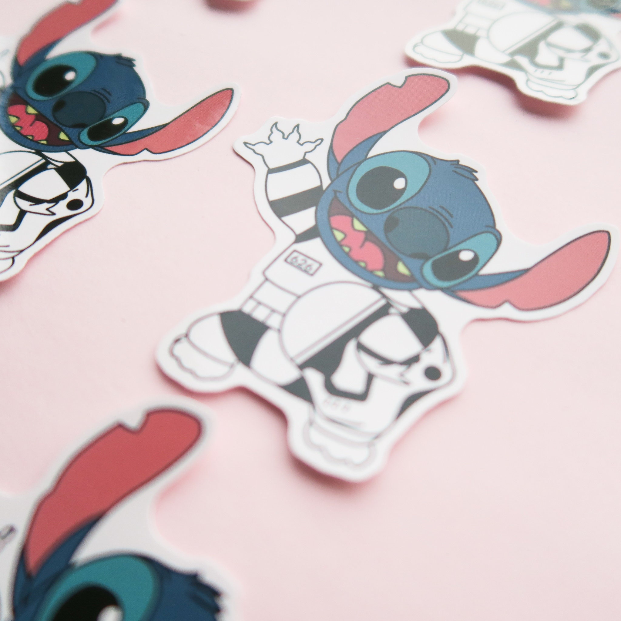 Stitch Stormtrooper Sticker - Stitch Sticker - Cute Stickers - Disney ...
