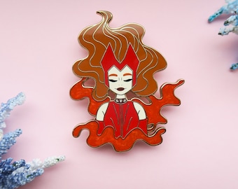 Wanda LE50 Pin - Scarlet Witch pin - Disney Enamel Pin - Castlecreationsandco