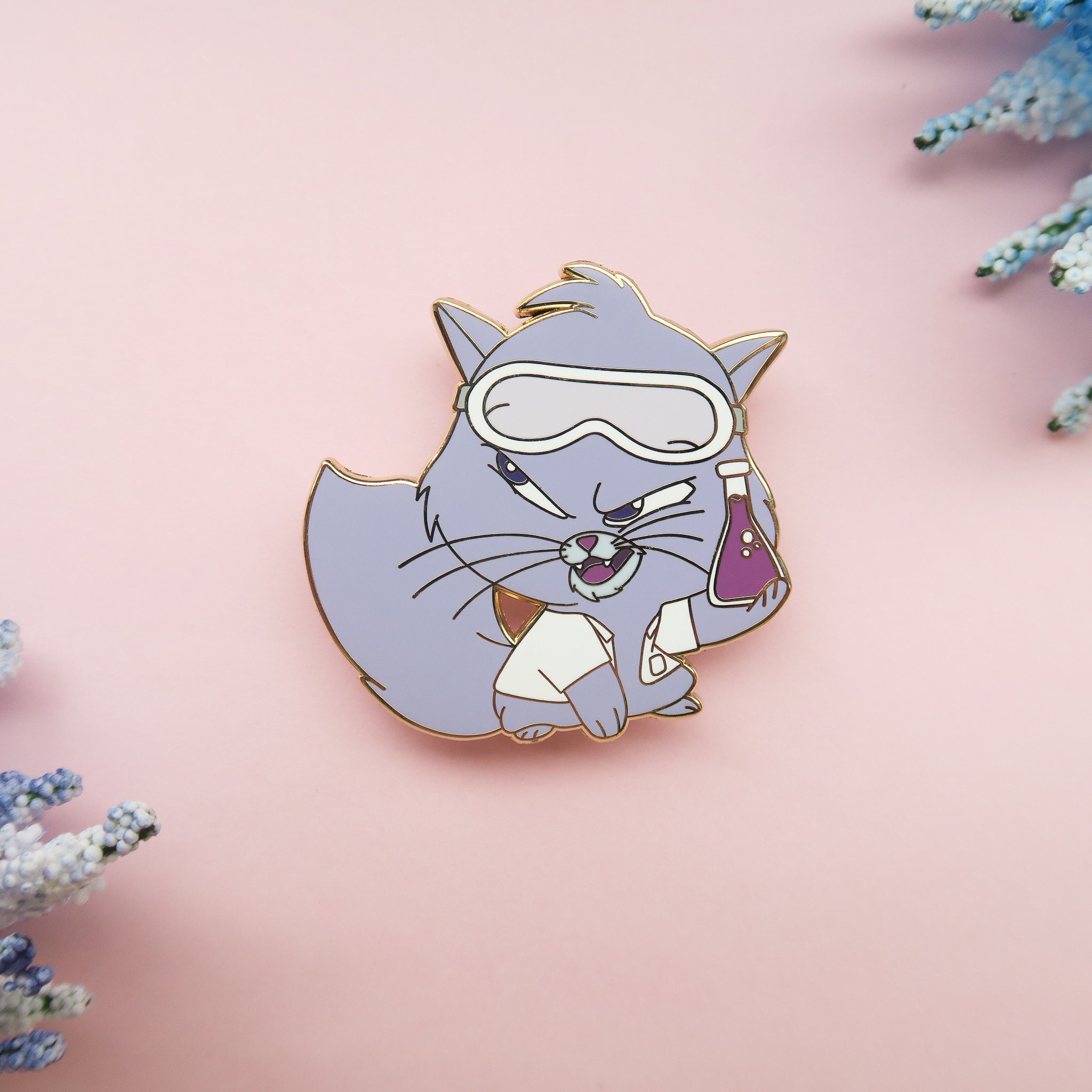Yzma scientist Enamel Pin - Cute Enamel Pins - Cat Enamel Pin - Cute …