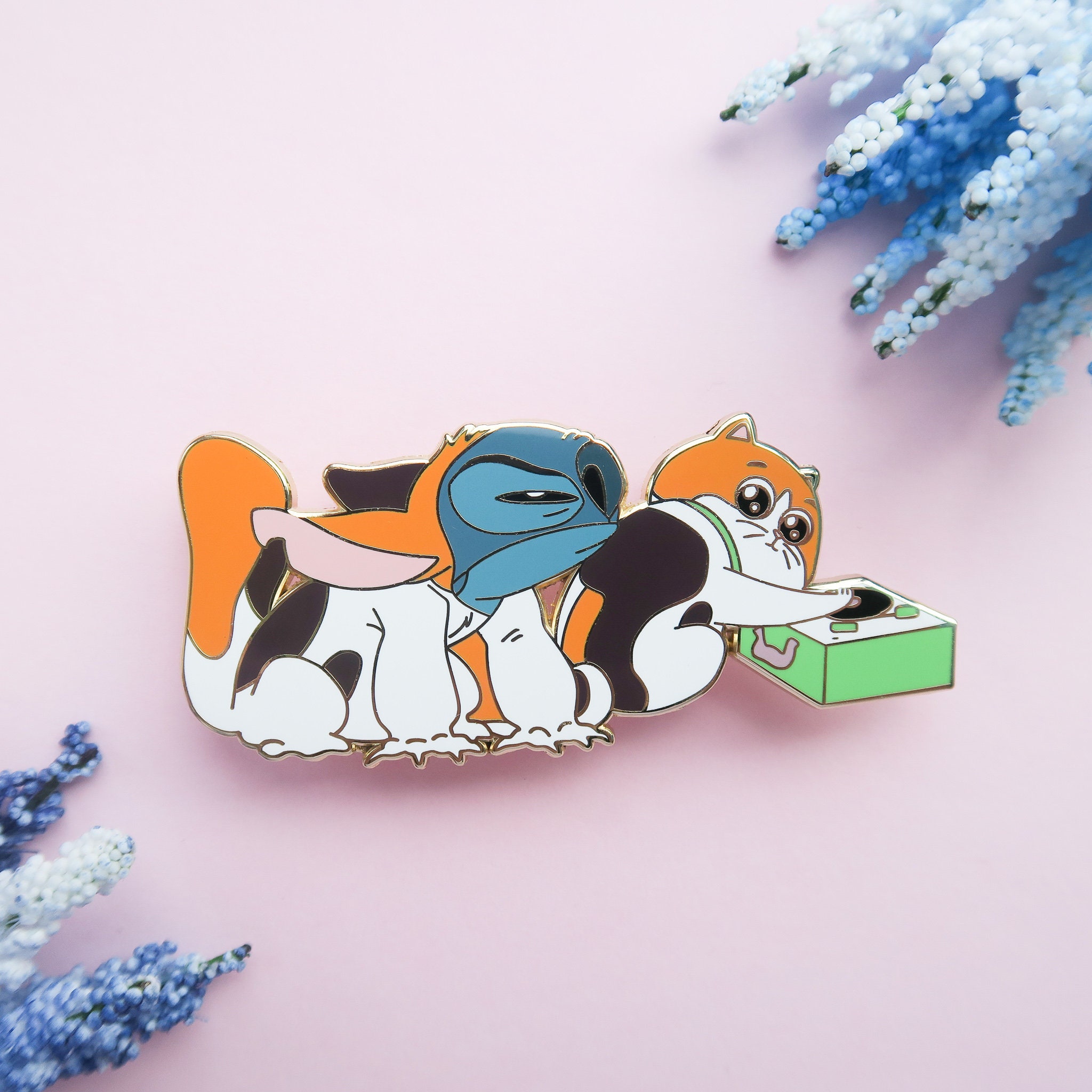 ファンタジーピン　スティッチ レディー ♡ Amazon | Loungefly ディズニー スティッチ&エンジェル