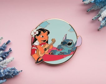 Lilo en Stitch Disney pin - Cute Emaille Pins - Kat Emaille Pin - Leuke kat Pins - Disney Emaille Pin - Castlecreationsandco