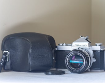 Nikomat FTN+Nikkor-H Auto 50 f2 完動美品 Nikon Nikomat FTN + Auto NIKKOR-H 50mm F2 | ヨアケマエカメラ