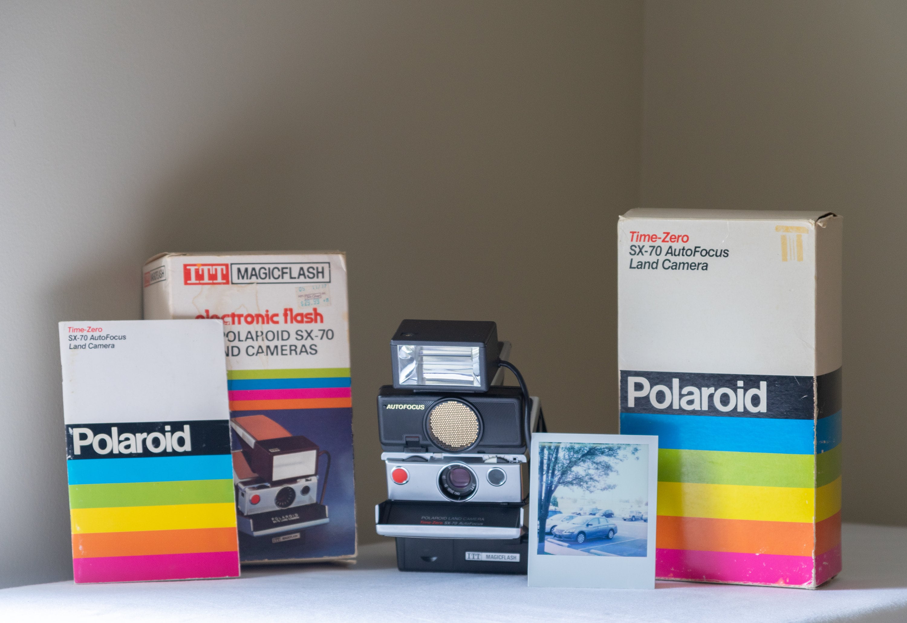 Cámara Polaroid Vintage Cámara instantánea Polaroid Time Zero One Step  SX-70 Fotógrafo de regalos Regalo amante de la cámara Fotografía de cine -   México