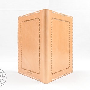 Leder Jagdschein-Etui Eichenlaub