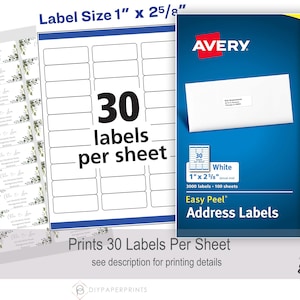 Address Labels Self editable Printable Return Address Label Etsy UK