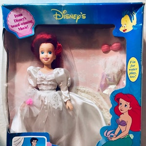 Disney's The Little Mermaid Ariel the Beautiful Bride TYCO Vintage Doll Stk. No. 1804