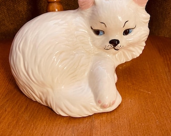 Vintage Ceramic Cat Figurine