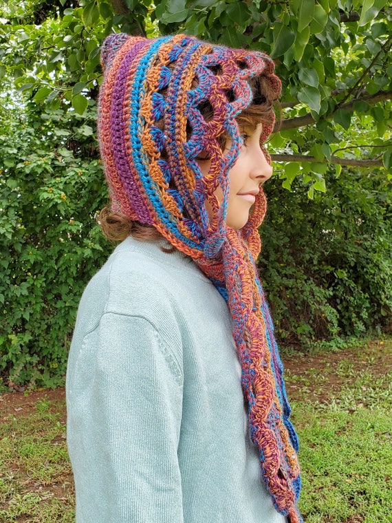 Crochet Pattern Adult and Child Scoodie Hooded Scarf Digital Download Cool Weather Romance Etsy UK