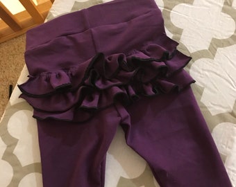 baby girl frilly leggings