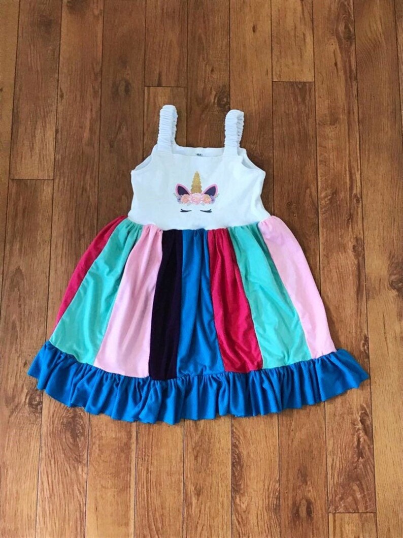 unicorn summer dress