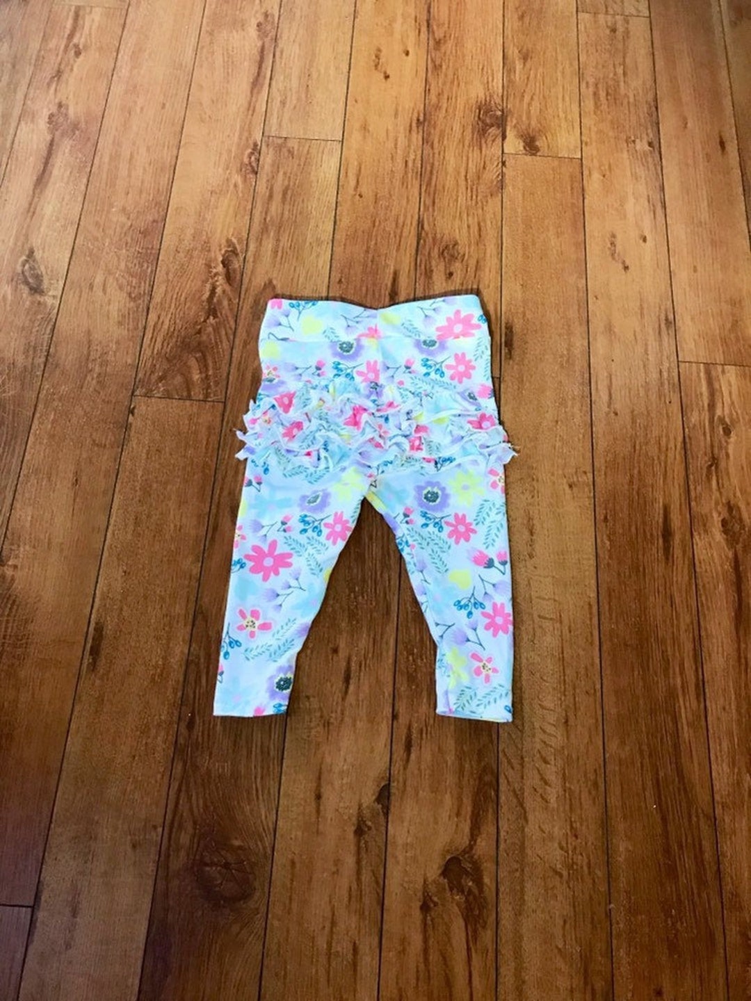 Baby Leggings / Baby Girl Ruffle Leggings / Newborn Baby Etsy