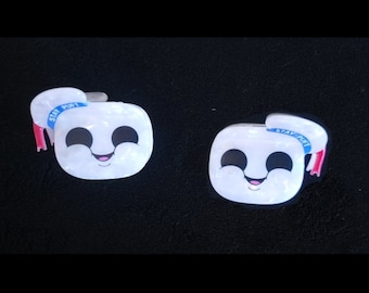 Ghostbusters Stay Puft Mini Hair Clip Set