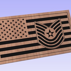 Meister Sergeant (old School) Flagge