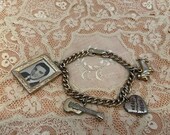 1956 Elvis Presley Enterprises Charm Bracelet Hound Dog Original Vintage