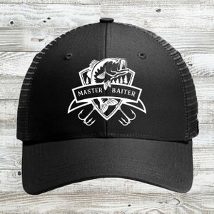 Master Baiter Fishing Hat | Fisherman Hat | Lake Hat - Etsy Singapore