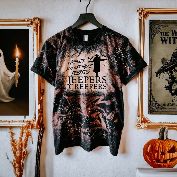 Jeepers Creepers | Halloween Shirt | Grunge Shirt | BEATNGU | Where'd Ya Get Those Peepers | Scary Movie Shirt | Fall Vibes | Cozy Vibes