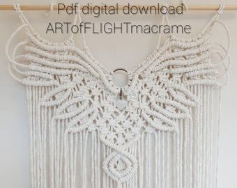 Macrame pattern eagle tutorial pdf