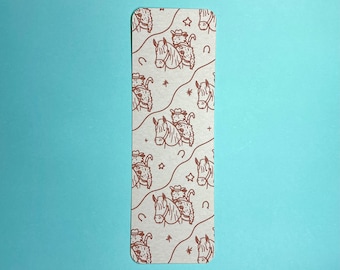 Cowboy Possum bookmark