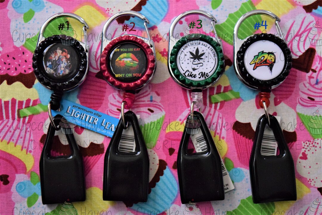 CUSTOM Premium Retractable Lighter Leashes Etsy