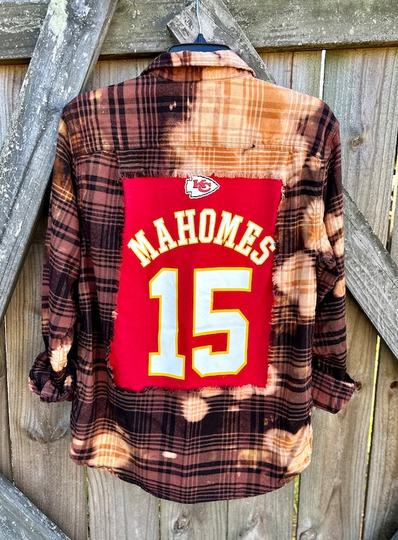 Long Sleeve Bleached KC Football Long Sleeve Bleached KC Football