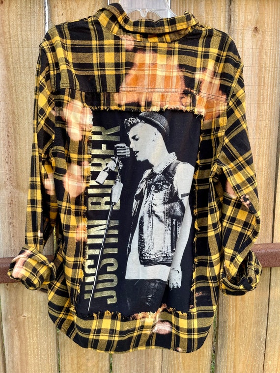 Off white flannel yellow discount