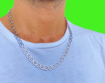 The S Thing Chain Necklace™ - Small S - Silver