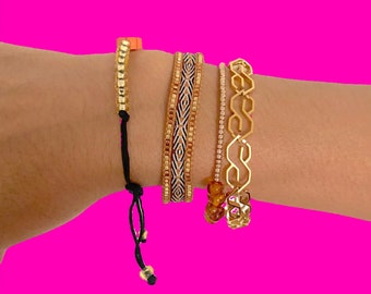 The S Thing Chain Bracelet™ - Small S - Gold
