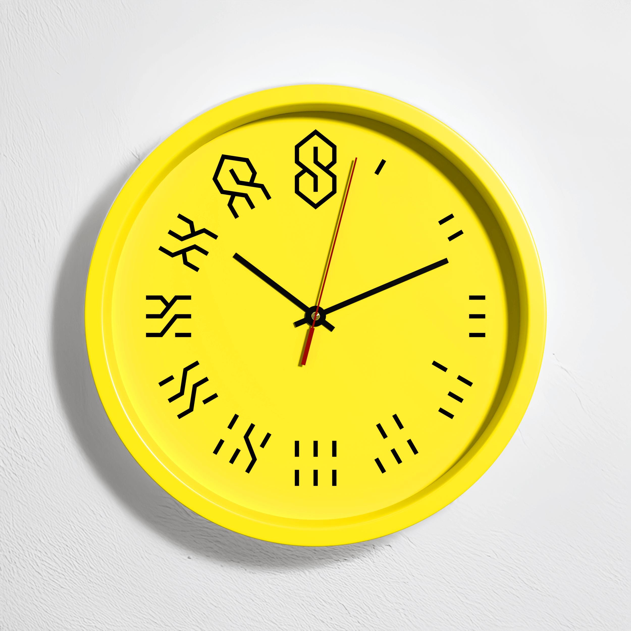 インテリア時計 STUSSY Livin' Wall Clock by SAITO WOOD The S Thing Clock™ - Etsy