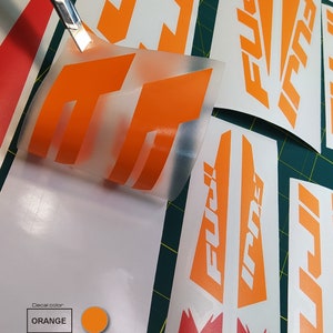 vintage fuji bike decals