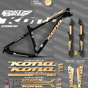 kona bike stickers