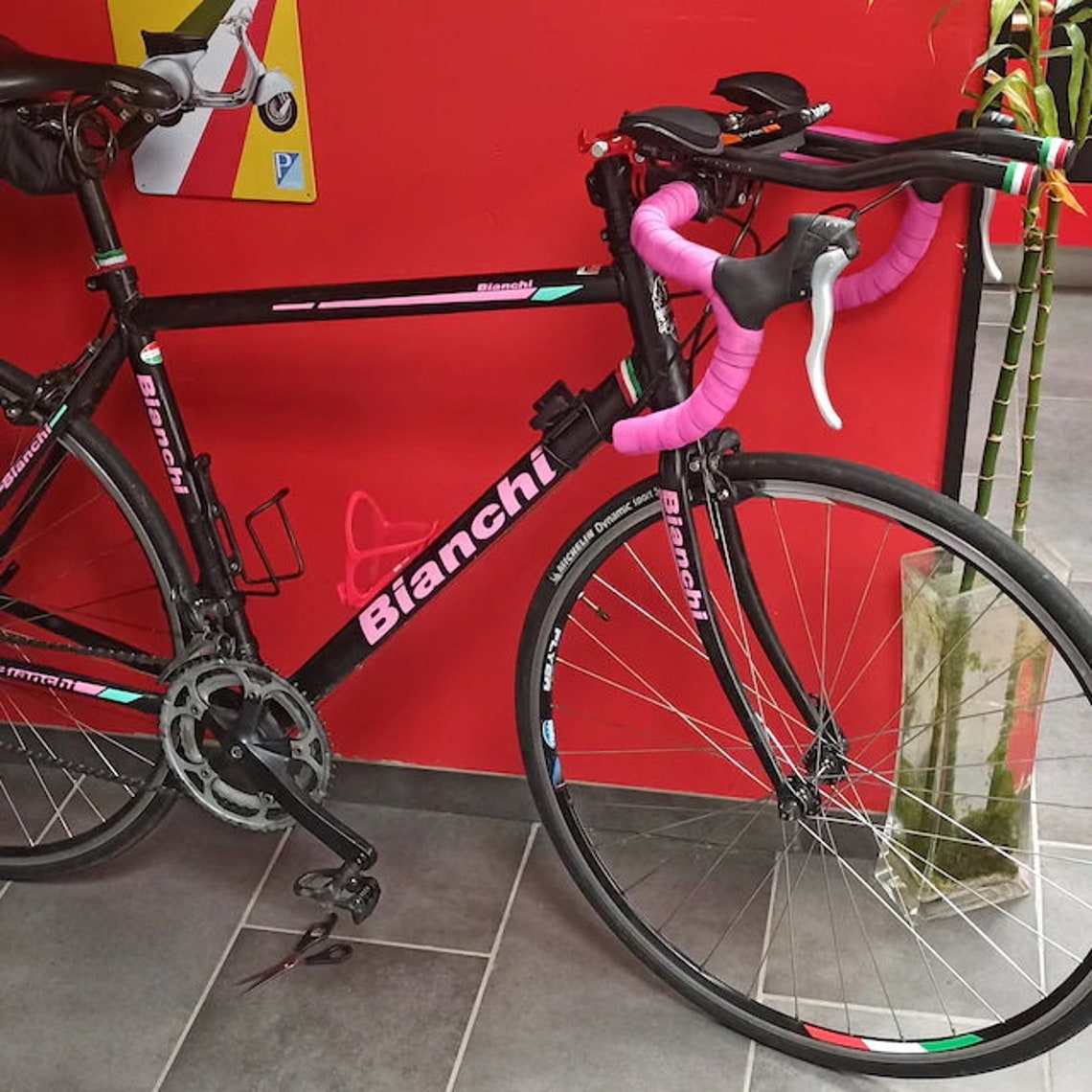 bianchi stickers road bike