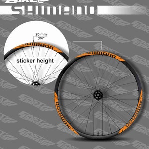 shimano stickers bikes