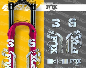 Fourche Fox 36 Decal Stickers vélo