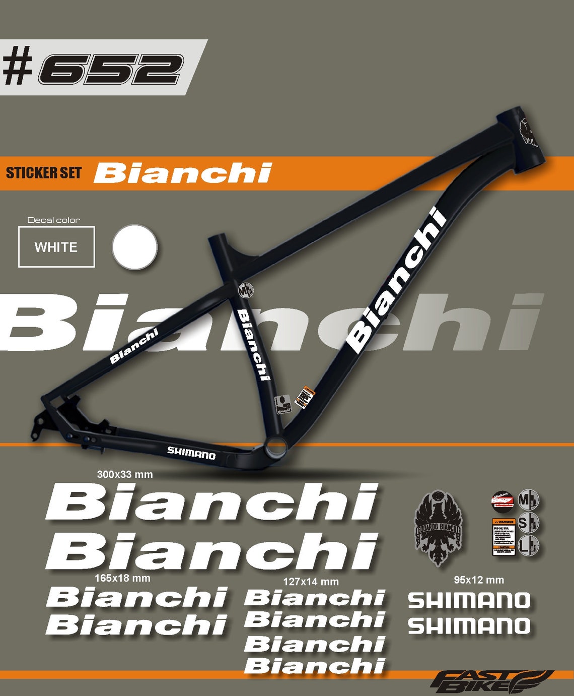 bianchi bike stickers