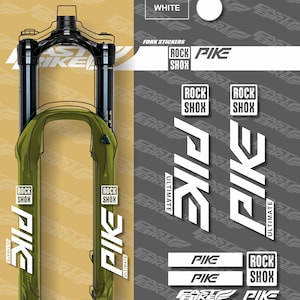 Rock Shox Pike Decal bike fork