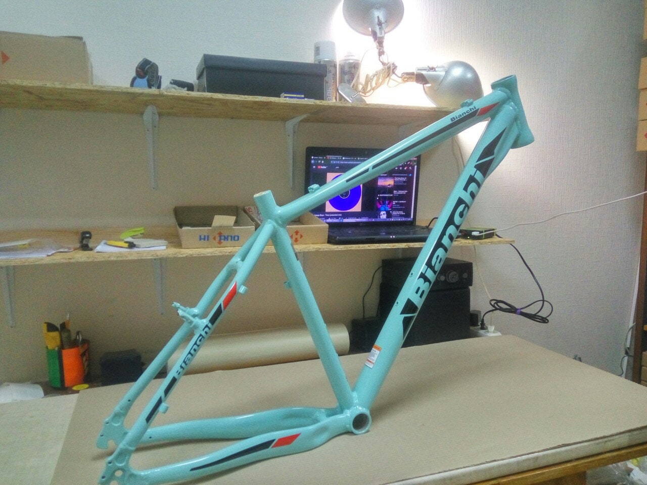 bianchi stickers road bike
