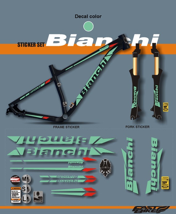 GRAZIELLA KIT adesivi in PVC per bicicletta GRAZIELLA KIT adesivi in PVC per bicicletta