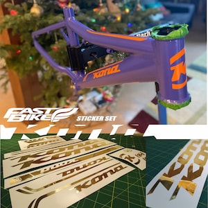 kona bike stickers