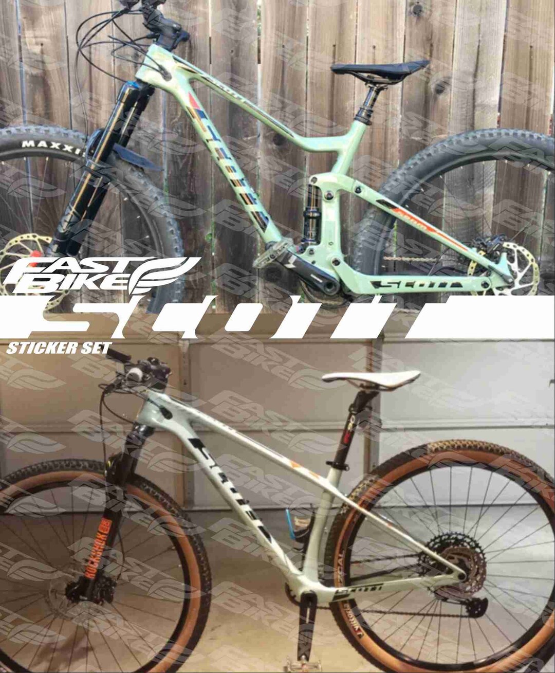 scott stickers bikes