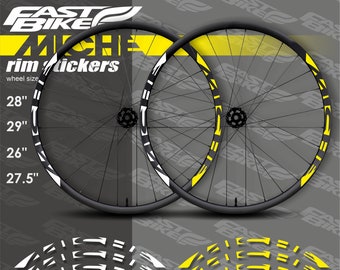 Mavic サイクリングホイールリムビニールデカール 12枚：ロードバイク