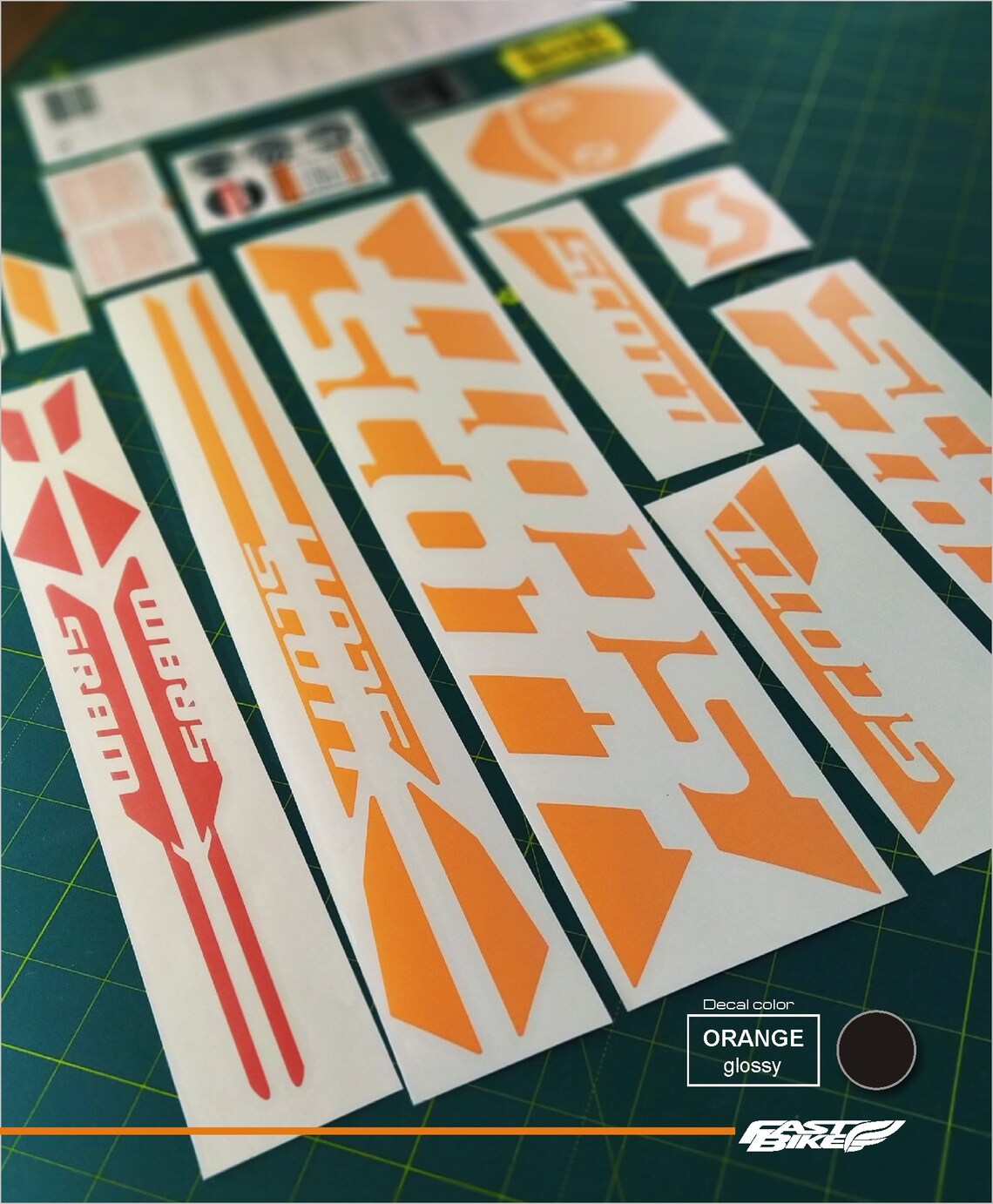 scott stickers bikes