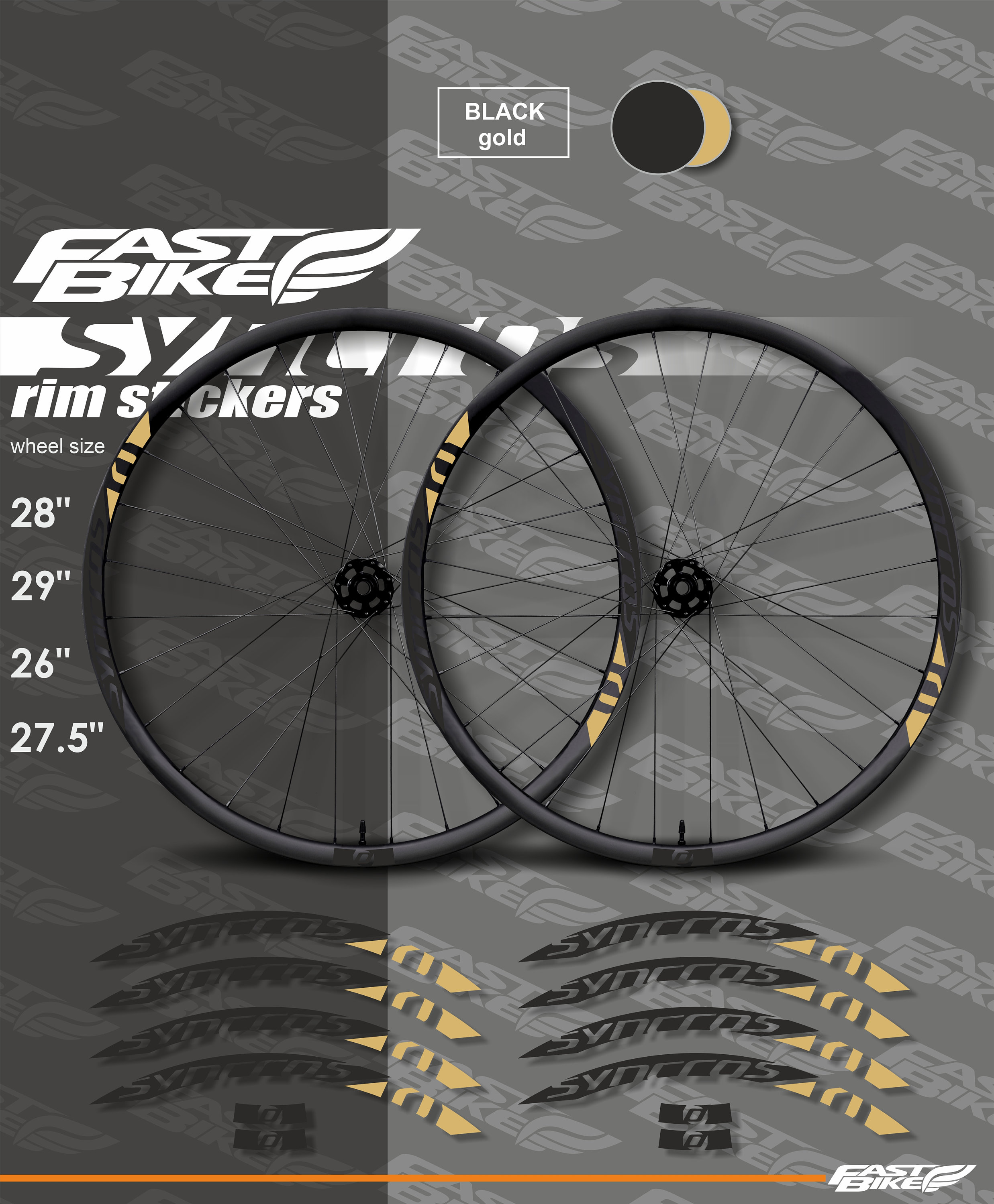 Syncros wheel stickers shop