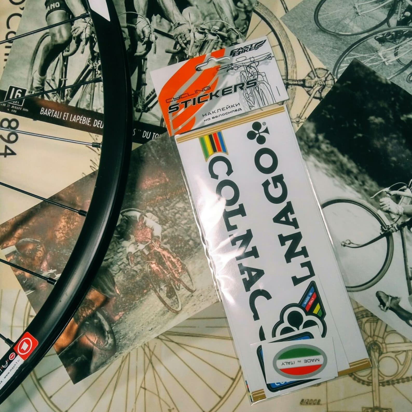 Colnago decal stickers on bike. Colnago decals Etsy