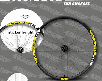 Buy Custom Syncros Bike Rim Decal Stickers: 26-29