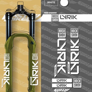 Rock Shox Lyrik 2022 Ultimative Gabel Aufkleber