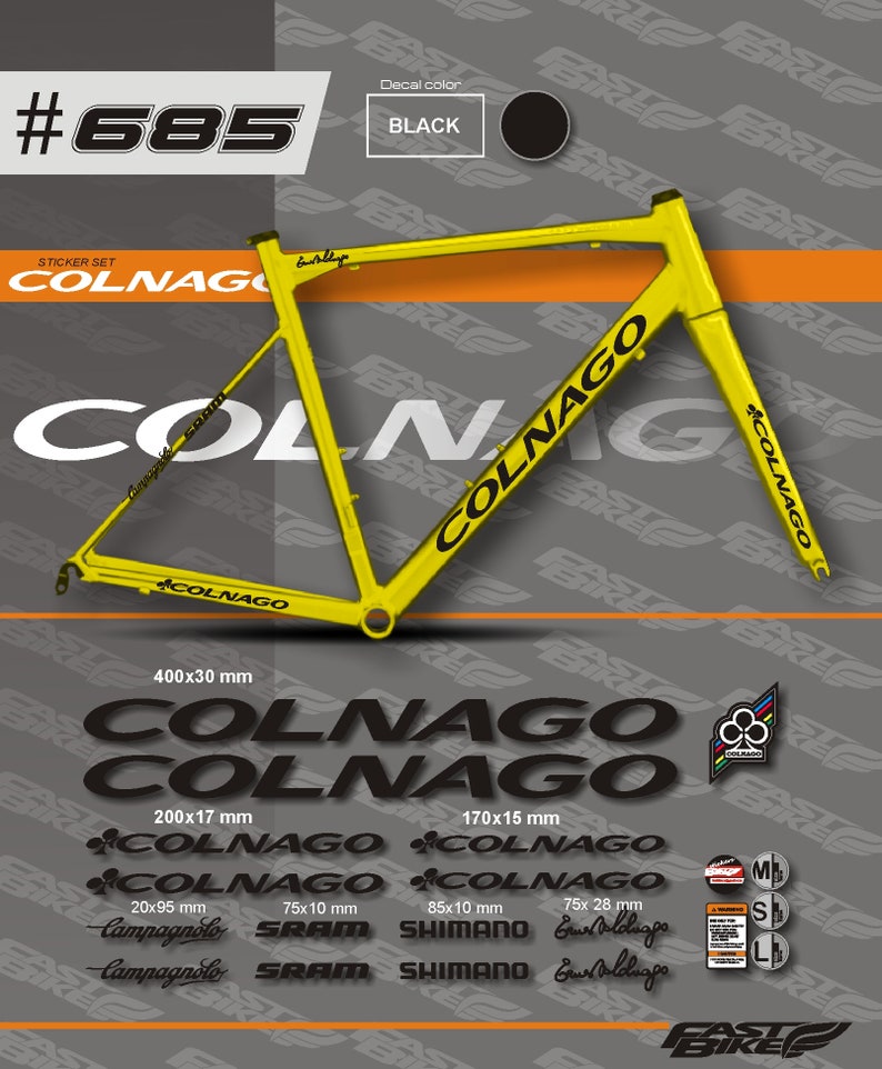 colnago super decals